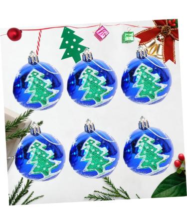 Cabilock 18 Pcs Christmas Decor Lob Christmas Baubles Decorative Christmas Hanging Ornament Balls Boxed Pack - Buy Online on SooperMarket.com