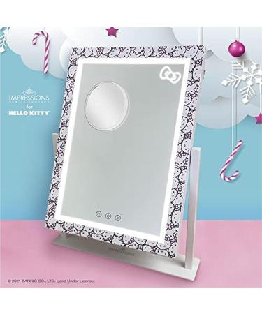 Hello Kitty Cute Tri Tone LED Makeup Mirror with Lights and 3X Magnification - Buy Online on SooperMarket.com