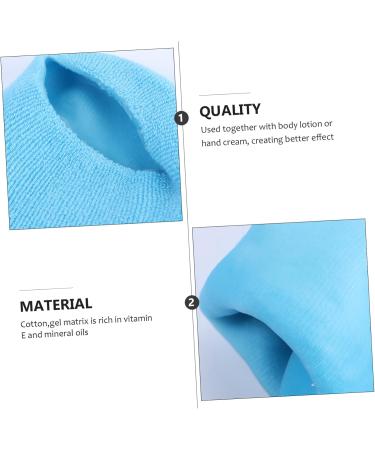minkissy Gloves Spa Socks Gel Socks for Moisturizing Spa Gel Socks Moisture Socks Hand - Buy Online on SooperMarket.com