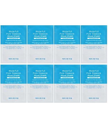 Waterfull Pure Essence Mask Sheet 0.8 oz X 8 Moisture Facial Pack