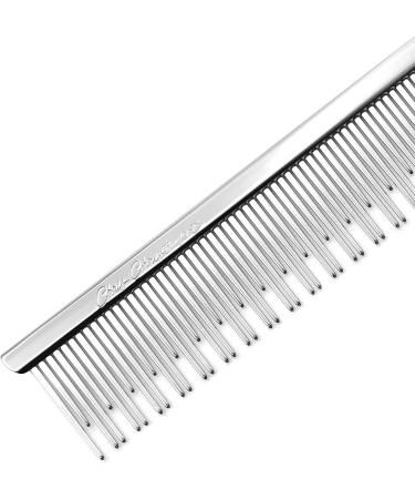 Chris Christensen 6 Crescent Butter Comb - Metallic Coarse/Fine - Buy Online on SooperMarket.com