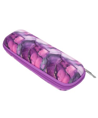 Arsor Insulin Pen Carrying Case Portable Multilayer Insulin Cooler Travel Case Without Ice Pack Diabetic Supply Bag Insulated Organizer for Medication Diabetic Supplies(Purple)