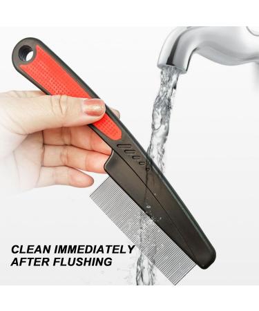 Cat Ridge Stainless Steel Brush - Gentle Scalp Care & Lice Comb for Cats & Dogs | Durable Flea & Tangle Remover - Buy Online on SooperMarket.com