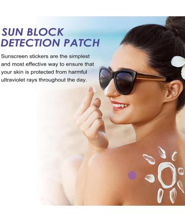 UV Detection Sticker Sunblock Patch Portable Safe Easy Using for Hiking - Buy Online on SooperMarket.com