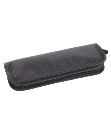 Healeved Epi Pens Carrying Case Insulin Cooler Pack Oxford Cloth Portable Black Insulin Pen Cooler Travel Case Black 20x7cm