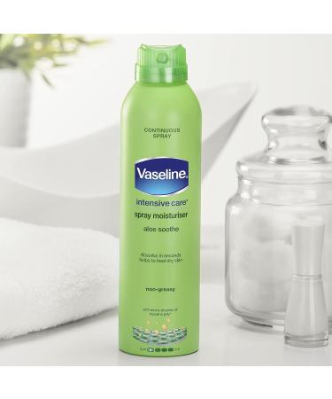 Vaseline Spray and Go Moisturizer Combo - Cocoa Radiance & Aloe Soothe (6.5 oz Each) - Hydrating Skincare for All Skin Types - International Shipping Available - Buy Online on SooperMarket.com