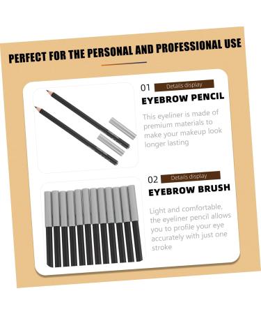Healvian 36 Pcs Black Eyeliner 1 Black Waterproof Eyeliner Practical Eyeliners Makeup Eye Makeup Tool Wood 1 count (Pack of 1) Blackx3pcs - Buy Online on SooperMarket.com