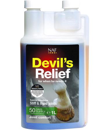 Natural Animal Feeds Devils Relief 2 l (Pack of 1) Clear Single