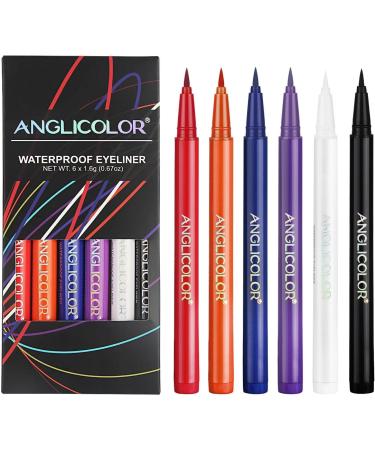 Matte Eyeliner Pencil Set - Sweat Resistant Eyeliner No Irritation Face Makeup Supplies for Gatherings Dates Party Virtcooy - Buy Online on SooperMarket.com