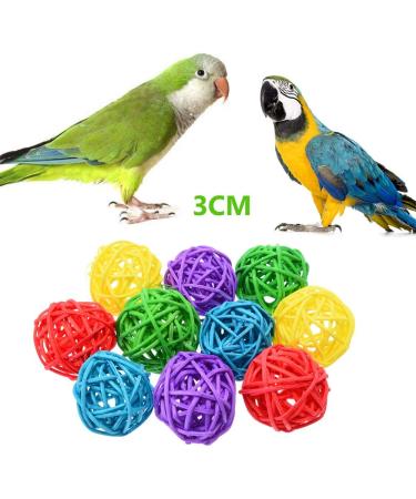 Anteer 12 Pack Bird Parrot Swing Chewing Toys - Hanging Bell Cage Toys for Small Parakeets, Cockatiel, Conures, Finches, Budgie, Macaws, Parrots, Love Birds - Buy Online on SooperMarket.com