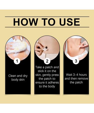 Todahof Bee Venom Slimming Plasters Bee Venom Plasters for Weight Loss Bee Venom Plaster Bee Venom Lymphatic Drainage Slimming Plaster Detox Plaster (5 Boxes) - Buy Online on SooperMarket.com
