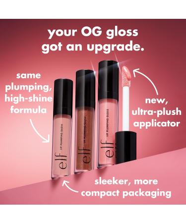 eleven.Lip Clumsy Gloss - High-Gloss Vegan Liquid Lip Paint for Fuller Lips | Moisturizing Chocolate Praline (2.7 ml) - Buy Online on SooperMarket.com