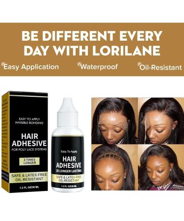 TBeautfave Wig Glue Lace Front Waterproof Lace Wig Glue Hair Adhesive Glue Hair Glue for Wigs Strong Hold Invisible Bonding Adhesive Hair Glue for Wigs Latex-Free and Oil-Resistant Hair Adhesive 1 - Buy Online on SooperMarket.com