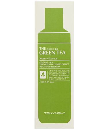 TONYMOLY Chok Chok Green Tea Watery Essence 1.86 Fl Oz | Hydrating & Refreshing Formula - Buy Online on SooperMarket.com