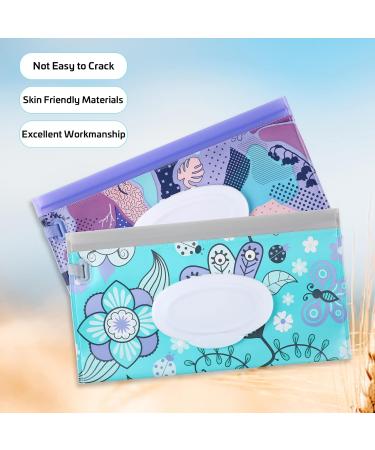 Buy Sannix Baby Wet Wipes Pocket - Reusable On-the-Go Dispenser for Portable Wipes | Ideal Baby Essentials - Buy Online on SooperMarket.com