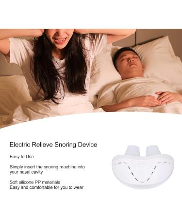 3-Speed Electric Snoring Relief Device for Daily Use - White - Buy Online on SooperMarket.com