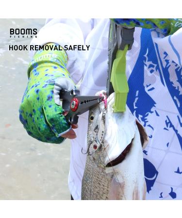 Booms Fishing X02 Aluminium Saltwater Fishing Pliers Kit - Hook Remover, Split Ring Pliers, Braided Line Cutters - X12_7 inch_Gun Color - Buy Online on SooperMarket.com