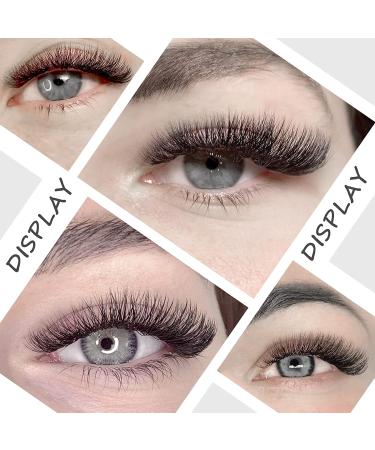 Obeyalash 8D Russian Volume Eyelash Extensions 12mm D Curl - Large Tray Pre Made Volume Lashes - Buy Online on SooperMarket.com