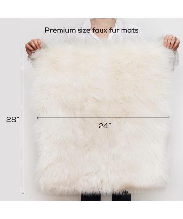 First Landings Faux Fur Newborn Photography Props Set - Ultra Soft Baby Photoshoot Furs - Buy Online on SooperMarket.com