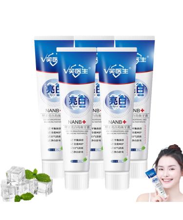 2024 New SP-4 Probiotic Rapid Whitening Toothpaste Smile Doctor SP-4 Probiotic SP-4 Ultra Whitening Close Paste SP-4 Probiotic Rapid Whitening Toothpaste Restores Brightness Gum Care (5PC)