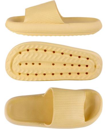Monerffi Women's Outdoor Sandals - Anti-Slip Beach Casual Open Toe Footwear Vintage Breathable Lightweight Platform - Size 42/43 EU Yellow - Buy Online on SooperMarket.com