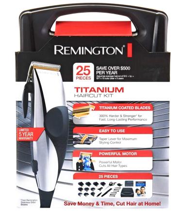 Remington HC-822 25 Piece Trim Expert Hair Clipper Set