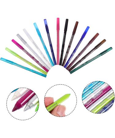 Gogogmee 14pcs Eyeshadow Pencil Set Makeup Eye Liner Pencil Eye Lining Tool Eyeliner Drawing Pencil Eye Makeup Accessory Girl Eye Liner Drawing Pencil Eyeliner Drawing Tool Makeup Pencil - Buy Online on SooperMarket.com