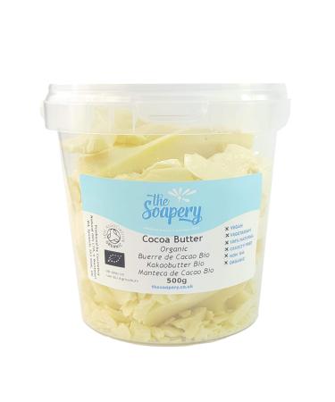Cocoa Butter 500g - Certified Organic Raw Unrefined Pure