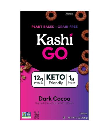 Kashi GO Breakfast Cereal  Vegan Protein  Keto Friendly Cereal  Dark Cocoa  56 Oz Case (Pack of 8) - Buy Online on SooperMarket.com