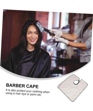 Mikinona Waterproof Haircut Apron - Professional Salon Cape for Hair Cutting & Beard Grooming | Cosmetology Tool - Buy Online on SooperMarket.com