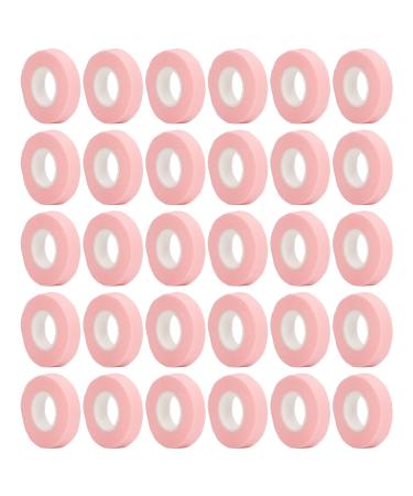30 Rolls Eyelash Extension Tape Breathable Microporous Gentle Adhesive Lash Tape for Sensitive Skin