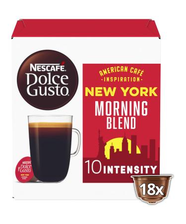 NESCAFE Dolce Gusto - New York Morning Blend - 18 capsules - 3 Packs - 54 Cups