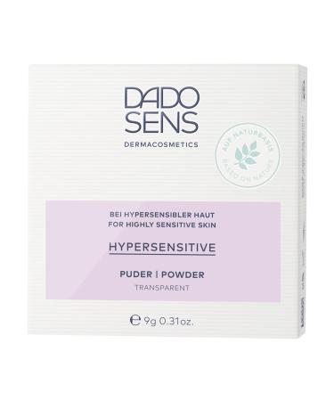 DADO SENS Hypersensitive Compact Powder - Transparent 9g | Ideal for Hypersensitive Skin Neurodermatitis Acne & Rosacea - International Shipping Available - Buy Online on SooperMarket.com