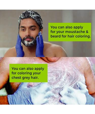 Super Eazzy Hair Colour Shampoo | 5-Minute Root Hair Dye Kit for Men & Women | No Parabens Ammonia Sulfates | Pack of 10 - Black - Buy Online on SooperMarket.com