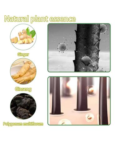 10 PCS Natural Coffee Hair Dye - Long-lasting Plant Extract Bubble Shampoo for Gray Hair | Home Salon Use - Buy Online on SooperMarket.com