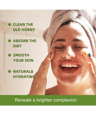 Tea Tree Facial Scrub for Sensitive Skin - Gentle Exfoliation Natural Face Scrub Vegan & Cruelty-Free - 10.58 oz - Buy Online on SooperMarket.com