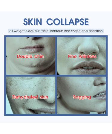 V Line Lifting Face Mask V Shape Lifting Face Masks Skincare with Hyaluronic Acid Chin Lift Mask Firming Lifting Facial Mask Hydrating Double Chin Reducer Moisturizing Face Slimmer - Buy Online on SooperMarket.com