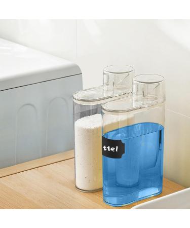 Laundry Detergent Dispenser | Softener Laundry Detergent Bottle | Beads Container For Fabric Softener Laundry Detergent Storage Container Refillable Laundry Detergent Storage - Buy Online on SooperMarket.com