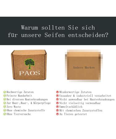 Paos Sulfur Soap - Natural Acne & Hair Loss Treatment | 1550g Chemical-Free Soap for Skin Care - Buy Online on SooperMarket.com