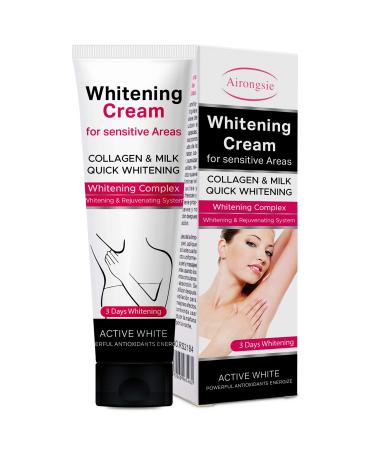 Venanoci Dark Spot Corrector Cream, Instant Result, Armpit, Knees, Elbows, Private Areas, Sensitive Areas-Underarm Cream with Hyaluronic Acid & Mulberry Extract