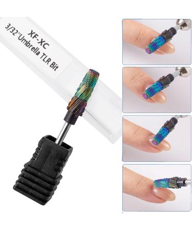 Gasea 5 In 1 Naill Drill Bit 3/32" Shank Professional Fast Remove Acrylic Nails Tapered Nail File Drill Bit for Manicure Pedicure - Buy Online on SooperMarket.com