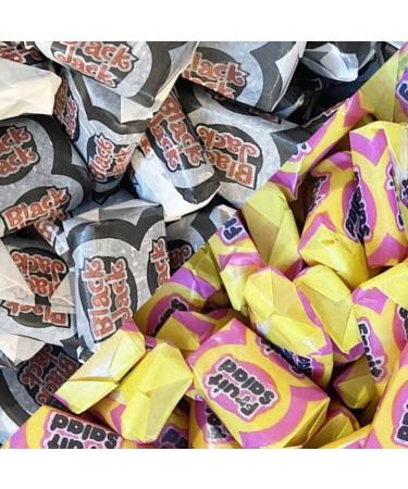 Personalized 250g Pouch of Black Jacks and Fruit Salads Sweets - Customize with Your Message or Image - Buy Online on SooperMarket.com
