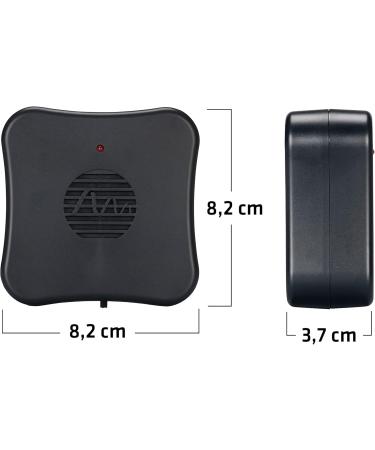Gardigo Mobile Ultrasound Mouse Repeller - 3 Set | Battery-Operated Rodent Defense for Up to 40m Area - Buy Online on SooperMarket.com
