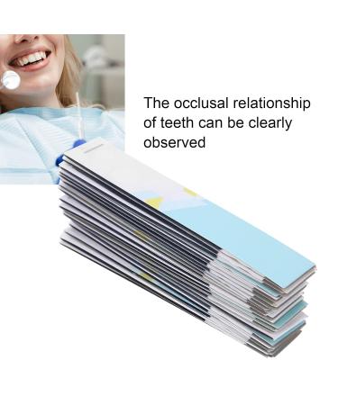Ankroyu 200 Dental Paper Strips - Tooth Bite Articulation & Oral Care Accessories - Blue Dental Requirements for Optimal Teeth Care - Buy Online on SooperMarket.com