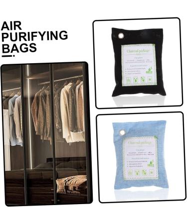 Homoyoyo Odorless Charcoal Bags - 2 Pack Activated Carbon Smell Absorbers for Cars & Home - Angry Orange Freshener - Buy Online on SooperMarket.com
