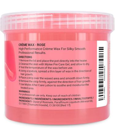 Mylee Rose Soft Creme Wax 450g - Sensitive Skin, Microwavable & Wax Heater Friendly - Ideal for Stubborn Coarse Hair Removal on All Body Areas - Buy Online on SooperMarket.com