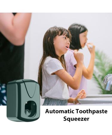 Toothpaste Squeezer Dispenser | Automatic Toothpaste Dispenser Organizer | Detachable Cleaning Squeeze Tool for Business Trip Dormitory Home Travel Green - Buy Online on SooperMarket.com