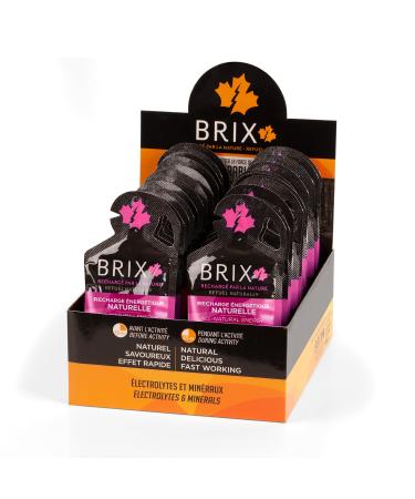 Brix Maple Syrup Natural Energy Gel (Sel Himalaya)