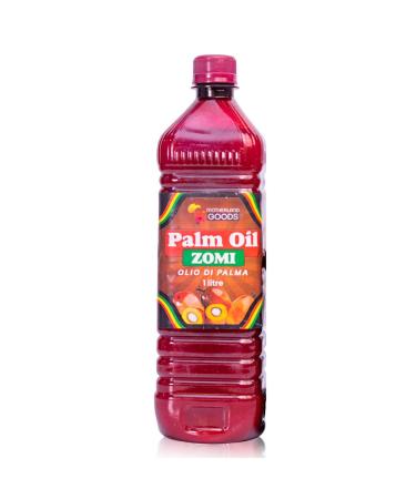 MOTHERLAND GOODS Zomi Palm Oil  1 Liter of Premium Vegetable Oil  Ultimate Organic Oil for Cooking  32 oz of Sustainable Palm Oil Packed with Healthy Fatty Acids, Vitamins, and Rich Taste | No Trans Fat