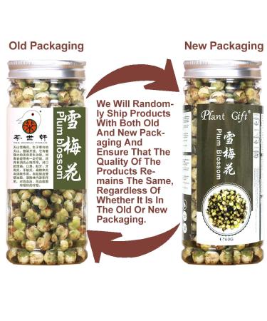 Buy Organic Snow Plum Blossom Tea | Anti-Aging Dried Flowers Tea - 60g - Buy Online on SooperMarket.com